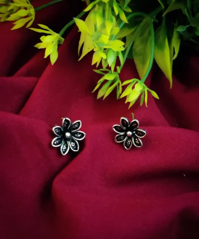 Glamaya Oxidized Daily Wear Tiny Stud Earring 09 1 GLAM-ER-OX-2-055250-5-5