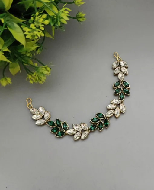 Glamaya Kundan Glass Stone Hair Accessories Tiara 3 GLAM-HA-KS-6F7-948351-15-9 Glamaya Kundan Glass Stone Hair Accessories Tiara 3 GLAM-HA-KS-6F7-948351-15-9