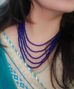 Glamaya Exquisite Crystal Beads Layered Mala Necklace For Women 9 GLAM-NE-CR-25-105644-41-4 Glamaya Exquisite Crystal Beads Layered Mala Necklace For Women 9 GLAM-NE-CR-25-105644-41-4