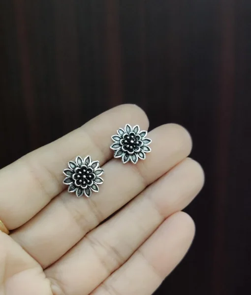 Glamaya Oxidized Daily Wear Tiny Stud Earring 05 3 GLAM-ER-OX-2-457131-5-5 Glamaya Oxidized Daily Wear Tiny Stud Earring 05 3 GLAM-ER-OX-2-457131-5-5