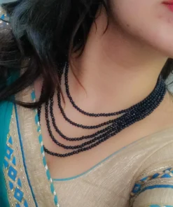 Glamaya Exquisite Crystal Beads Layered Mala Necklace For Women 6 GLAM-NE-CR-25-105644-41-4 Glamaya Exquisite Crystal Beads Layered Mala Necklace For Women 6 GLAM-NE-CR-25-105644-41-4