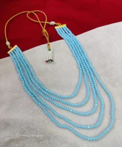 Glamaya Exquisite Crystal Beads Layered Mala Necklace For Women 8 GLAM-NE-CR-25-105644-41-4 Glamaya Exquisite Crystal Beads Layered Mala Necklace For Women 8 GLAM-NE-CR-25-105644-41-4