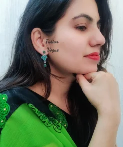 Glamaya Stunning Silver Lookalike Earrings With Semi Precious Stones 10 GLAM-ER-ST-40-262868-71-2 Glamaya Stunning Silver Lookalike Earrings With Semi Precious Stones 10 GLAM-ER-ST-40-262868-71-2