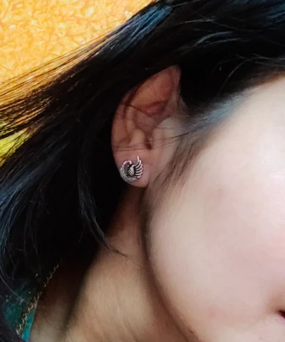 Glamaya Oxidized Daily Wear Tiny Stud Earring 10 2 GLAM-ER-OX-2-015553-5-5