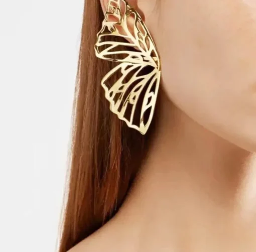 Glamaya The Glorious Butterfly Gold Plated Stud Earring 3 GLAM-ER-GP-12-394621-27-5 Glamaya The Glorious Butterfly Gold Plated Stud Earring 3 GLAM-ER-GP-12-394621-27-5