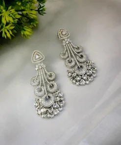 Glamaya American Diamond Dangle Party Wear Earring 1 GLAM-ER-CZ-228-550469-250-5