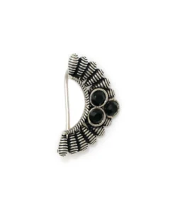Glamaya Antique Stone Silver Nose Pins For Girls - Online India 2 GLAM-NP-ST-2-642707-5-5