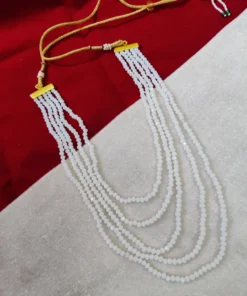 Glamaya Exquisite Crystal Beads Layered Mala Necklace For Women 10 GLAM-NE-CR-25-105644-41-4 Glamaya Exquisite Crystal Beads Layered Mala Necklace For Women 10 GLAM-NE-CR-25-105644-41-4