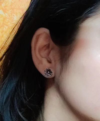 Glamaya Oxidized Daily Wear Tiny Stud Earring 09 2 GLAM-ER-OX-2-055250-5-5