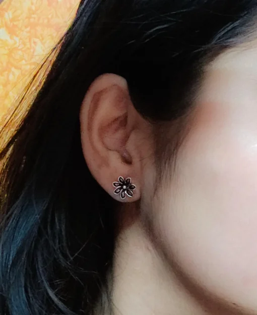 Glamaya Oxidized Daily Wear Tiny Stud Earring 09 2 GLAM-ER-OX-2-055250-5-5 Glamaya Oxidized Daily Wear Tiny Stud Earring 09 2 GLAM-ER-OX-2-055250-5-5