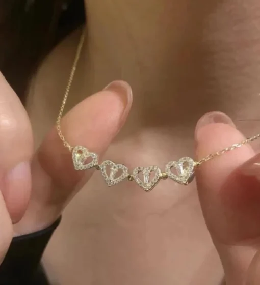 Glamaya Charming Attractive Magnetic Heart Love Chain Necklace 2 GLAM-NE-CZ-15F7-938650-25-7 Glamaya Charming Attractive Magnetic Heart Love Chain Necklace 2 GLAM-NE-CZ-15F7-938650-25-7