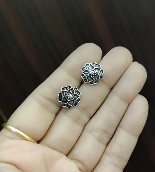 Glamaya Oxidized Daily Wear Tiny Stud Earring 06 3 GLAM-ER-OX-2-677437-5-5 Glamaya Oxidized Daily Wear Tiny Stud Earring 06 3 GLAM-ER-OX-2-677437-5-5