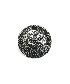Glamaya Oxidized German Silver Adjustable Finger Ring 03 1 GLAM-RI-OX-7F5-460357-16-4