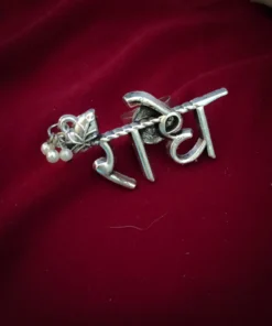 Glamaya Radhey Oxidized Adjustable Finger Ring 1 GLAM-RI-OX-5F7-897918-11-7