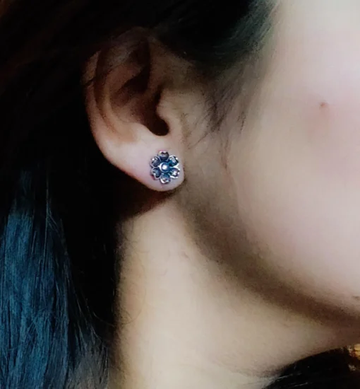 Glamaya Oxidized Daily Wear Tiny Stud Earring 03 2 GLAM-ER-OX-2-371678-5-5 Glamaya Oxidized Daily Wear Tiny Stud Earring 03 2 GLAM-ER-OX-2-371678-5-5