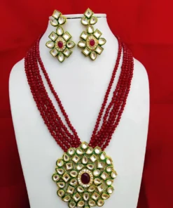Glamaya Exquisite Kundan Stone & Crystal Bead Jewelry Set 5 GLAM-CN-CR-30-081277-50-6 Glamaya Exquisite Kundan Stone & Crystal Bead Jewelry Set 5 GLAM-CN-CR-30-081277-50-6