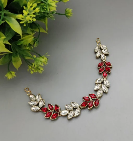 Glamaya Kundan Glass Stone Hair Accessories Tiara 4 GLAM-HA-KS-6F7-948351-15-9 Glamaya Kundan Glass Stone Hair Accessories Tiara 4 GLAM-HA-KS-6F7-948351-15-9