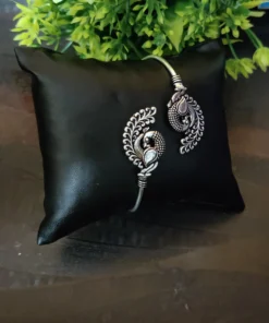 Glamaya Oxidized Adjustable Silver Lookalike Bracelet 05 1 GLAM-BB-OX-3F8-335931-8-8