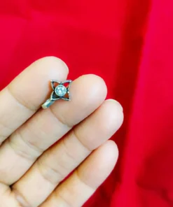 Glamaya Ethnic Non-pierced Nose Pin: Traditional Clip-on Beauty 4 GLAM-NP-OX-1F7-428787-6-3
