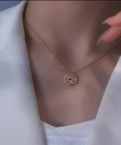 Glamaya Charming Attractive Magnetic Heart Love Chain Necklace 1 GLAM-NE-CZ-15F7-938650-25-7