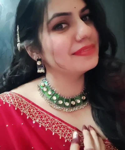 Glamaya Kundan Meenakari Round Polki Necklace Earring Set Green 2 GLAM-CN-KP-32-798552-60-5