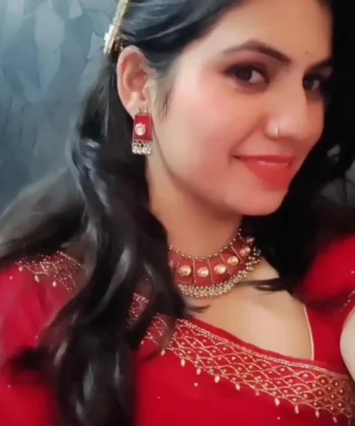 Glamaya Kundan Meenakari Round Polki Necklace Earring Set Red 2 GLAM-CN-KP-16-356815-30-10