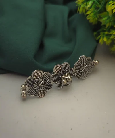 Glamaya Trendy Adjustable Oxidised Finger Ring For Women 1 GLAM-RI-OX-8F3-722853-15-6