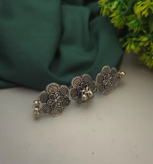 Glamaya Trendy Adjustable Oxidised Finger Ring For Women 1 GLAM-RI-OX-8F3-722853-15-6