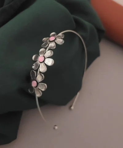 Glamaya Chic Oxidised Hairbands -12: Trendy Hair Accessories For Women 1 GLAM-HA-OX-40-548494-71-2