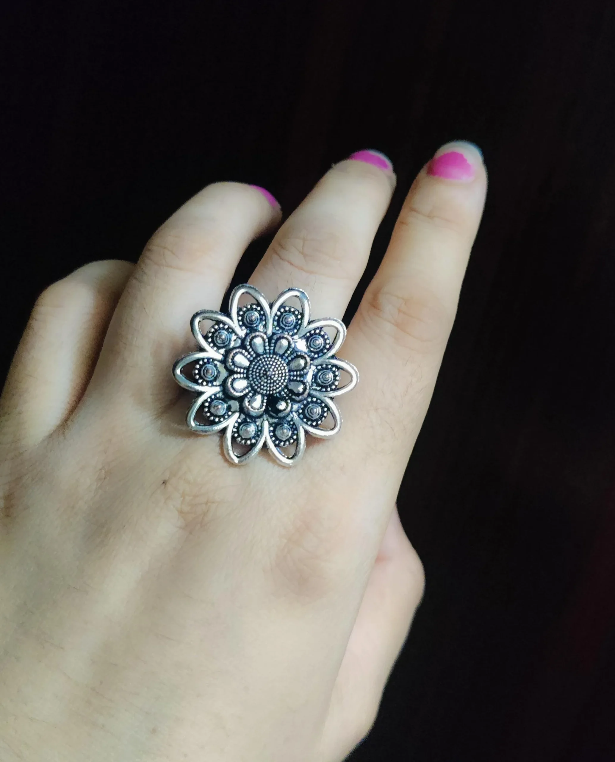 Finger Rings Stylish Stylish Adjustable Silver Finger Ring For Women - Trendy & Unique ...