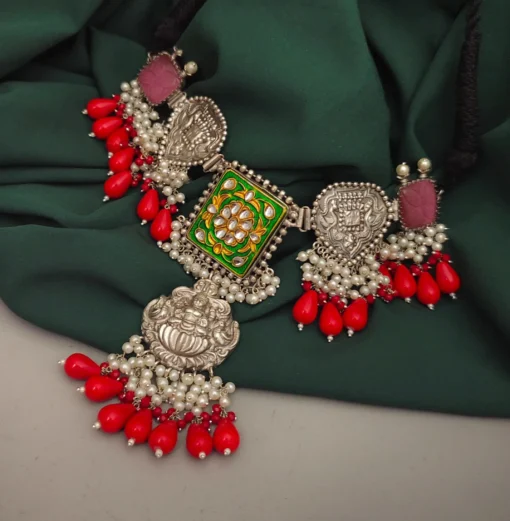 Glamaya Stunning 925 Silver Choker Necklace – Exclusive 13″ Fusion Design 2 GLAM-NE-OX-80-816835-110-10 Glamaya Stunning 925 Silver Choker Necklace - Exclusive 13" Fusion Design 2 GLAM-NE-OX-80-816835-110-10