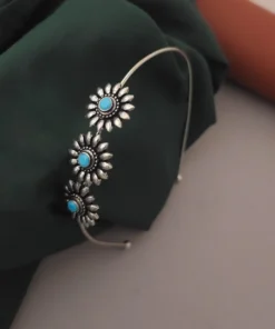 Glamaya Chic Oxidised Hairbands: Trendy Women's Accessories 1 GLAM-HA-OX-40-589348-71-2