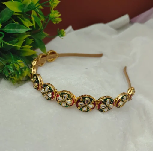 Glamaya Sparkling Designer Hairbands: Trendy & Stylish Accessories For Women 1 GLAM-HA-ME-21F4-743707-35-7