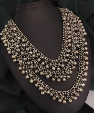 Glamaya Ethnic Ghungroo Layered Necklace - Trendy Women's Jewelry 1 GLAM-NE-BP-36-545155-60-5