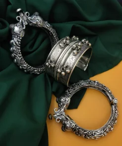 Glamaya Chic Elephant Bangles Trio 1 GLAM-CB-OX-75F7-285631-150-7