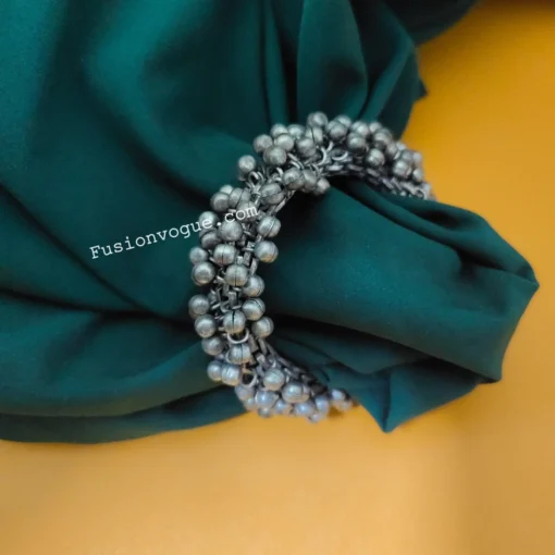 Glamaya Adjustable Ghungroo Bracelet: Trendy Armlet For Women 1 GLAM-BB-BP-60-590553-89-2