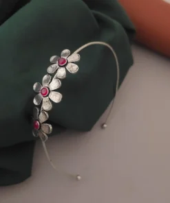 Glamaya Trendy Oxidised Hairbands: Unique Designs For Girls 1 GLAM-HA-OX-40-811949-71-2
