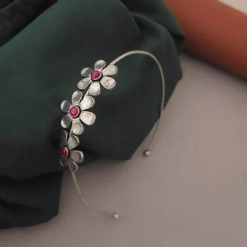 Glamaya Trendy Oxidised Hairbands: Unique Designs For Girls 1 GLAM-HA-OX-40-811949-71-2
