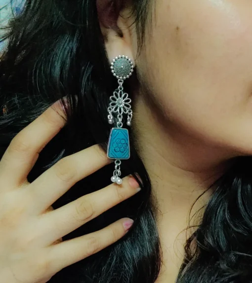 Glamaya Trendy Lightweight Oxidised Silver Earrings For Everyday Wear 2 GLAM-ER-OX-12-454976-27-5 Glamaya Trendy Lightweight Oxidised Silver Earrings For Everyday Wear 2 GLAM-ER-OX-12-454976-27-5