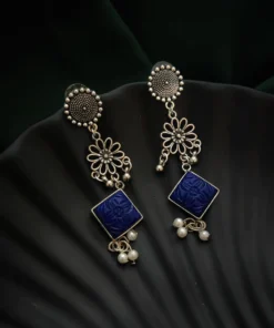 Glamaya Trendy Lightweight Oxidized Daily Earrings 1 GLAM-ER-OX-6F7-281118-15-9