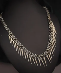 Glamaya Ethnic German Silver Tribal Necklace For Women: Handcrafted Elegance 1 GLAM-NE-OX-14-645722-21-10