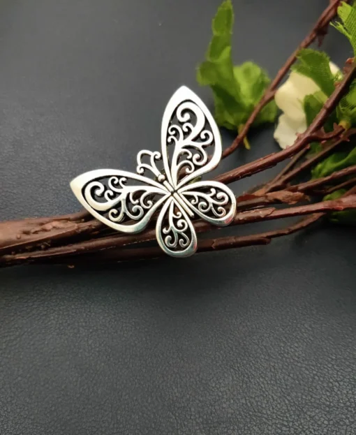 Glamaya Adjustable Oxidised Butterfly Ring For Trendy Women 1 GLAM-RI-OX-7F5-946282-16-4