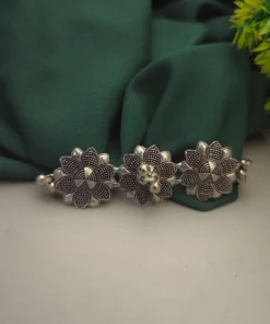Glamaya Adjustable Oxidised Trendy Finger Ring For Stylish Women 1 GLAM-RI-OX-16F7-492417-30-3
