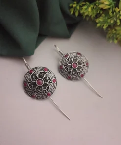 Glamaya Stylish Brass Oxidised Earcuff Earring For Trendy Women 1 GLAM-ER-BR-5F7-716471-11-7