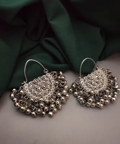 Glamaya Affordable Oxidised Bali Earrings: Trendy Designs For Women 1 GLAM-ER-OX-20-591258-45-3