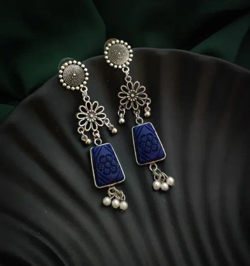 Glamaya Stylish Oxidised Lightweight Earring For Daily Wear 1 GLAM-ER-OX-20-904473-45-3