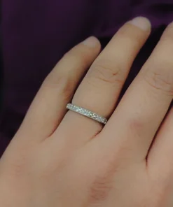 Glamaya Dazzling Diamond Wedding Ring: Trendy & Affordable 2 GLAM-RI-CZ-22-904385-35-5