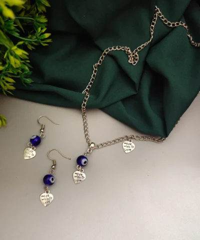 Glamaya Affordable Stylish Evil Eye Jewelry Set 1 GLAM-CN-OX-5F7-411625-11-7