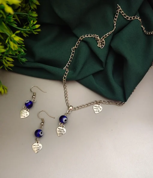 Glamaya Affordable Stylish Evil Eye Jewelry Set 1 GLAM-CN-OX-5F7-411625-11-7