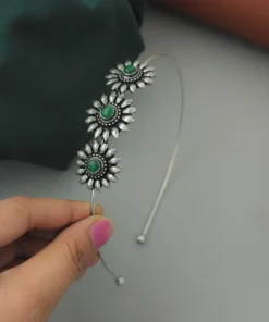 Glamaya Stylish Oxidised Hairbands For Trendy Women 2 GLAM-HA-OX-40-601924-71-2
